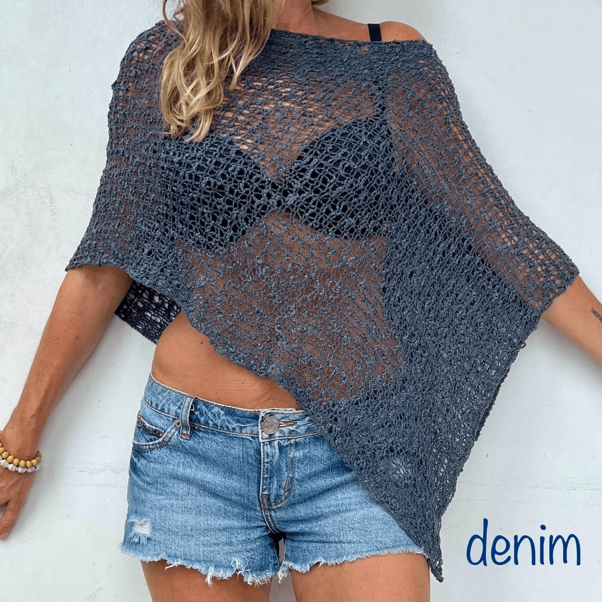 Boho Crochet Poncho: All-Season Beach Cover-Up