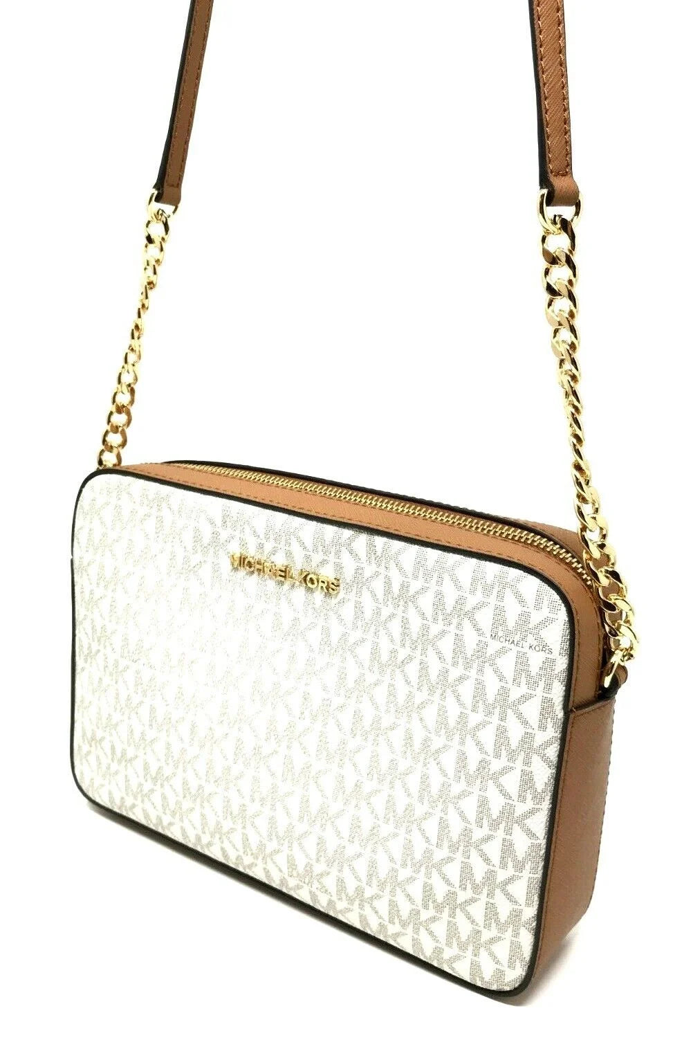 East West Crossbody Bag (Vanilla Women'S Signature)