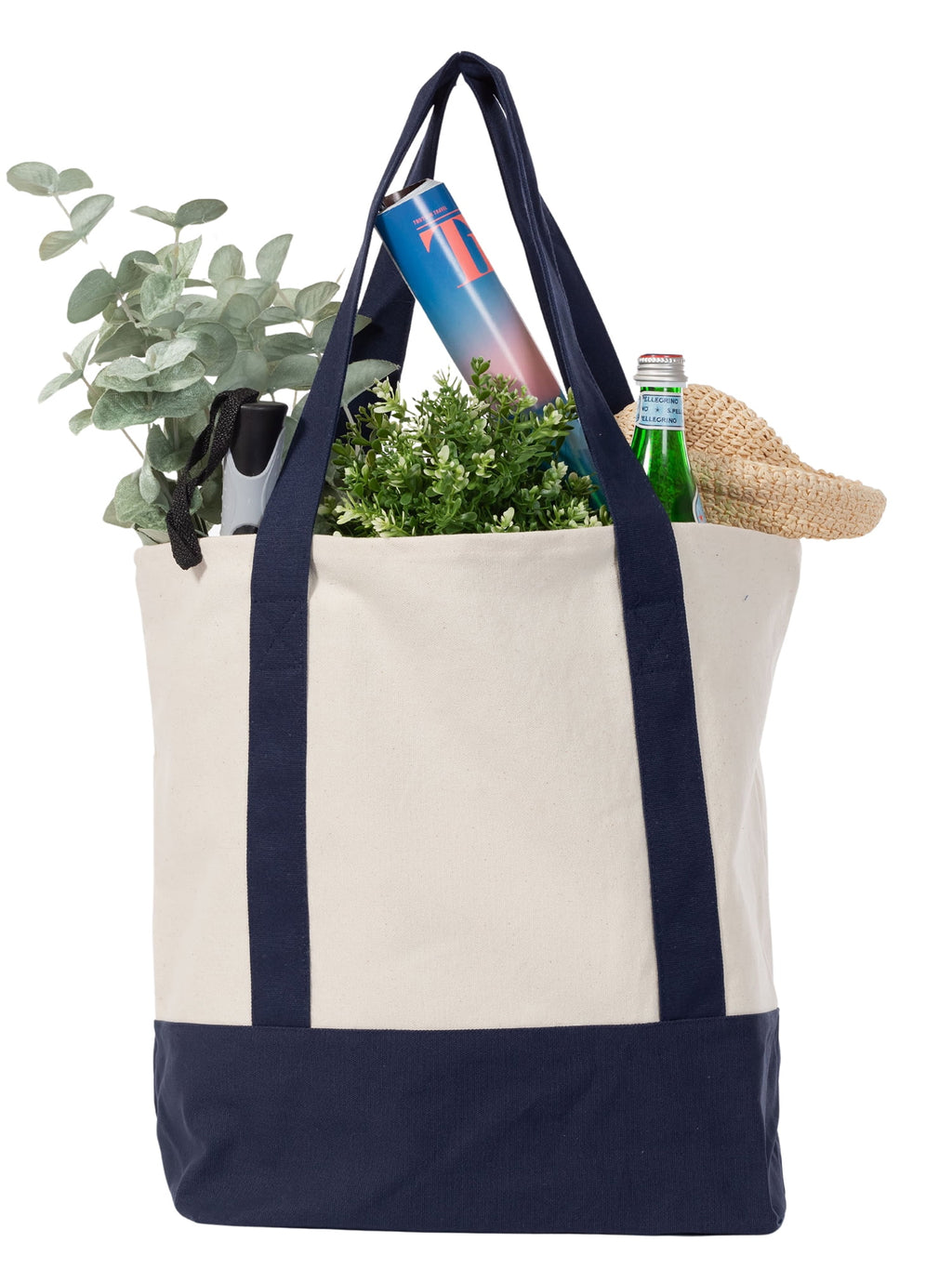 Canvas Tote Bag, Reusable Grocery Bag, Shopping Bag Eco-Friendly