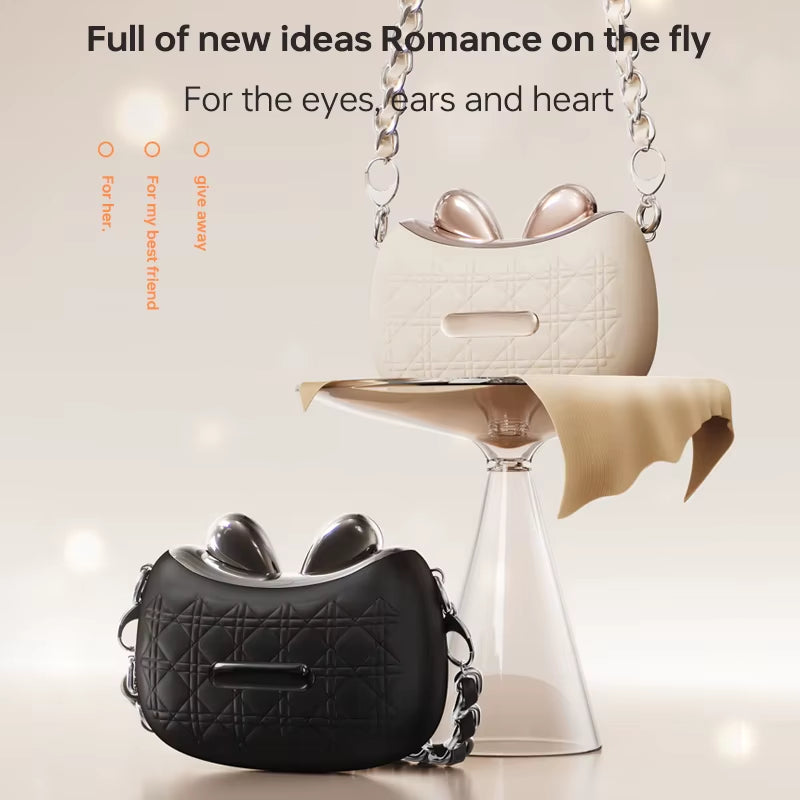 Kinglucky YX46 Wireless Earbuds with LED Battery Display Clip-On