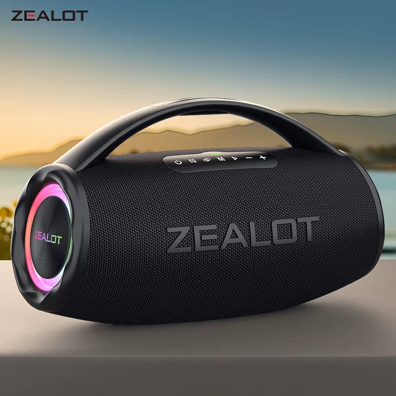 Zealot S97 80W Portable Bluetooth Speaker with Deep Bass Outdoor