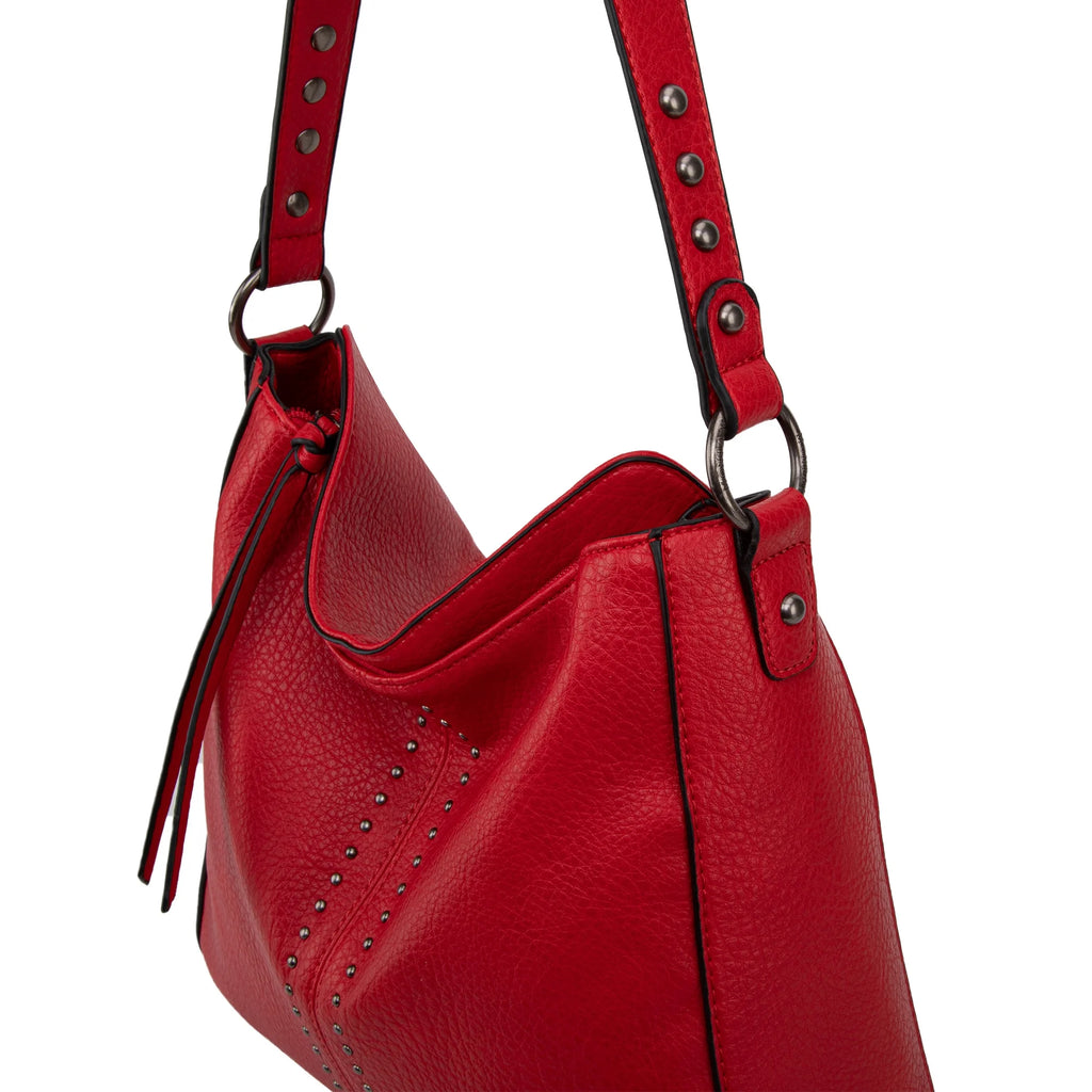 Women's Hobo Shoulder Bag Chic Crossbody Handbag with Adjustable Strap