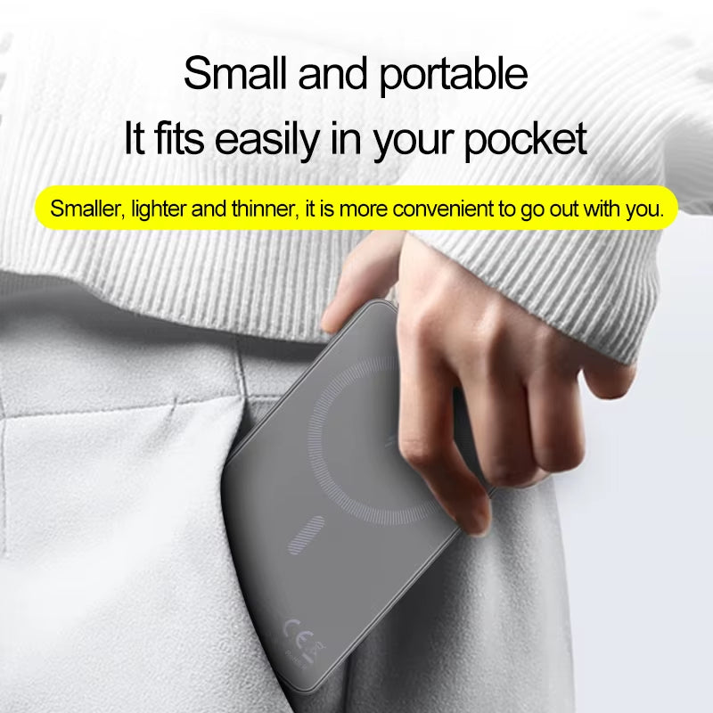 CITICITY Magnetic Wireless Power Bank 5000mAh 15W Fast Charger