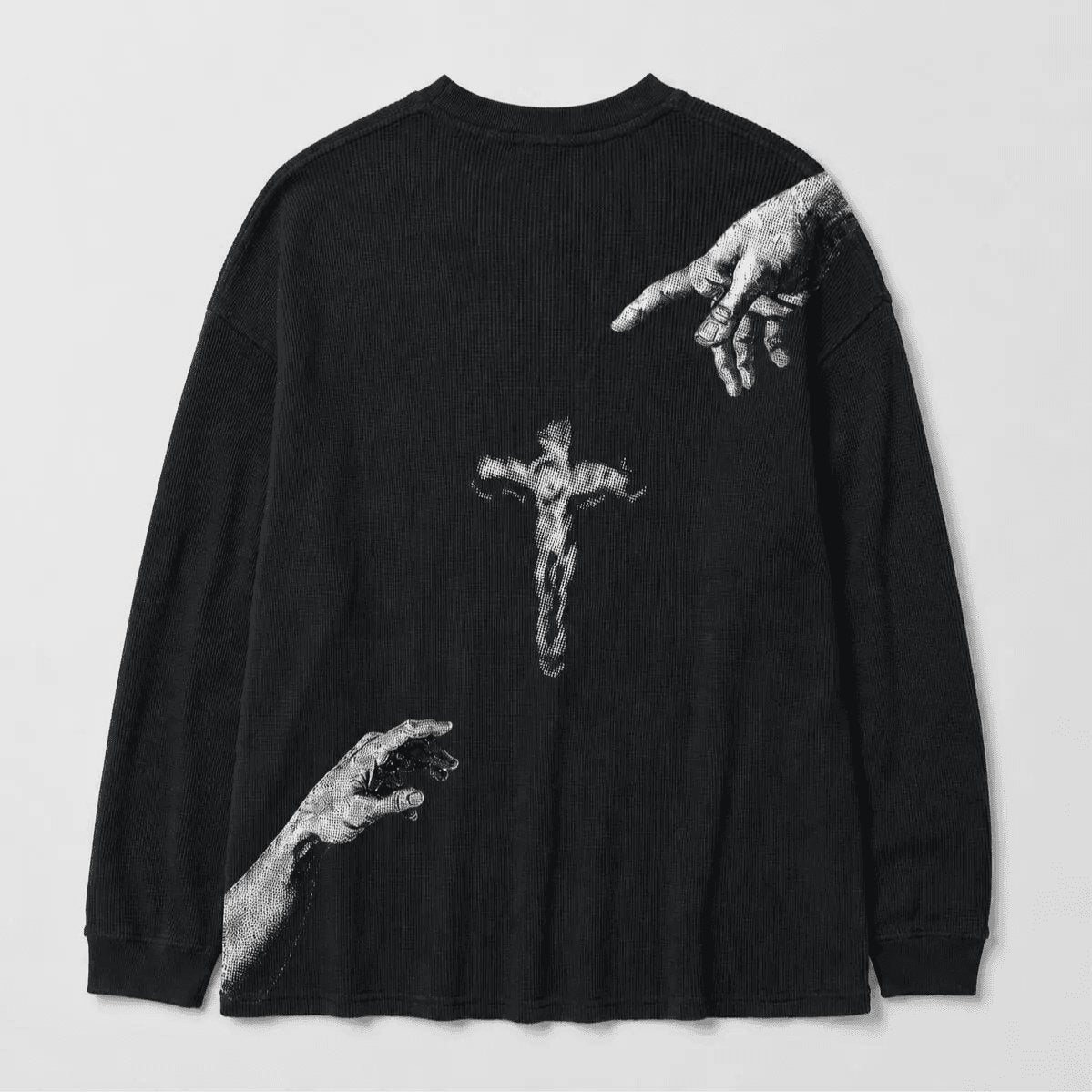 Touch of God Waffle Knit Long Sleeve