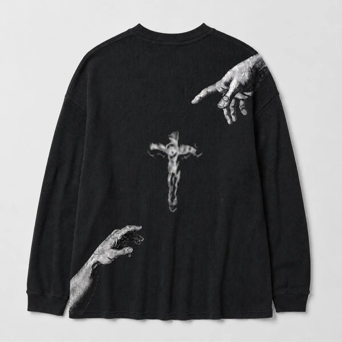Touch of God Waffle Knit Long Sleeve