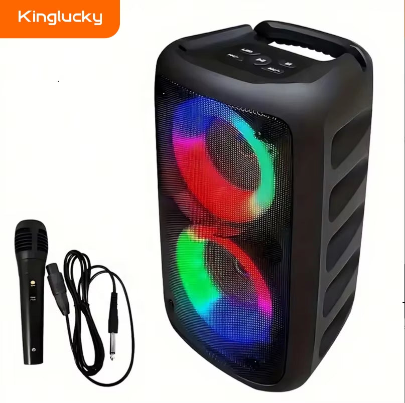Kinglucky HY-3317 Bluetooth Karaoke Speaker with Deep Bass Wireless
