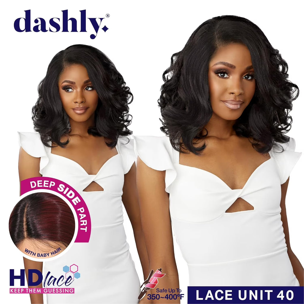 Dashly Synthetic HD Lace Front Wig - LACE UNIT 40