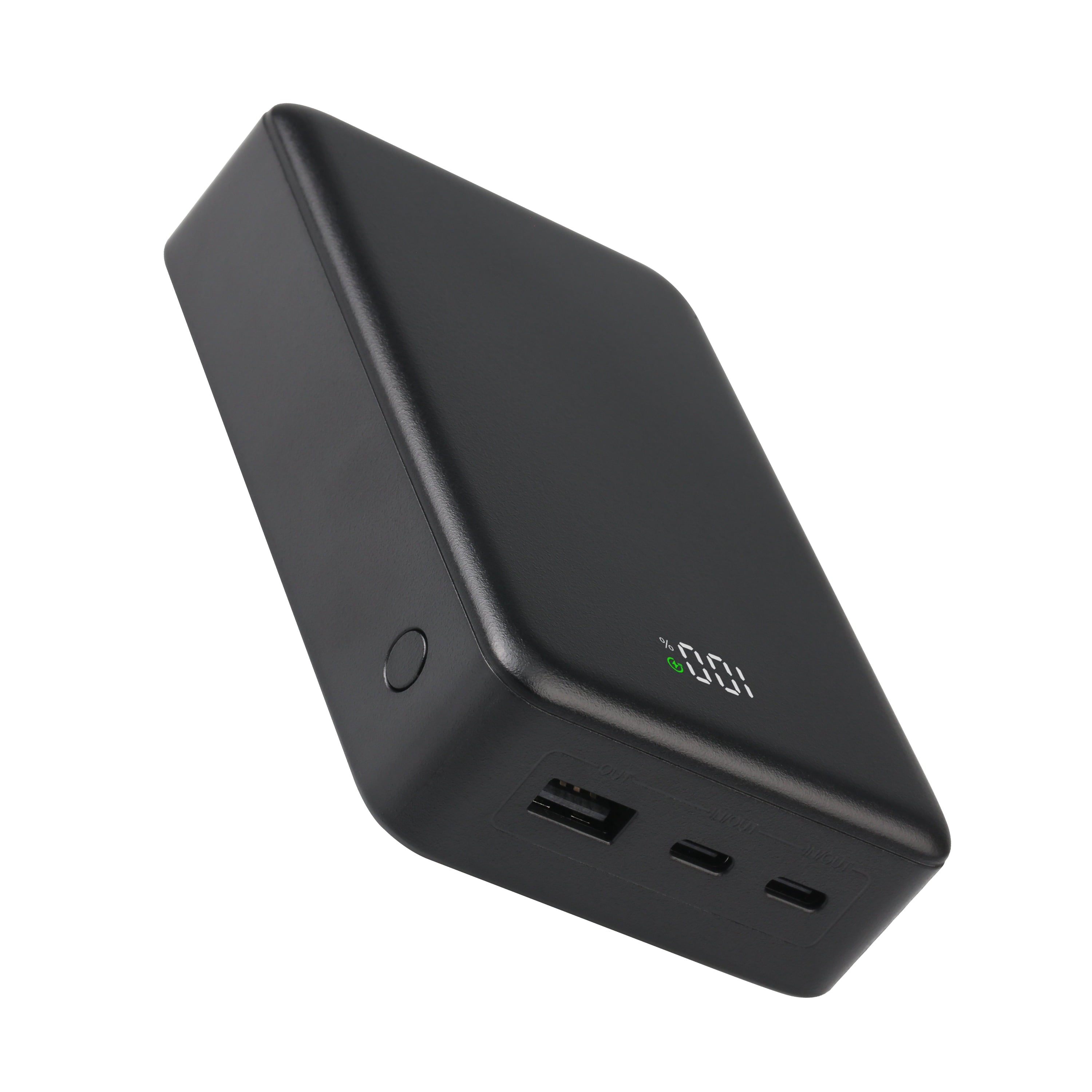 20,000mAh Fast Charging Power Bank 20W USB-C Dual Ports LED Display