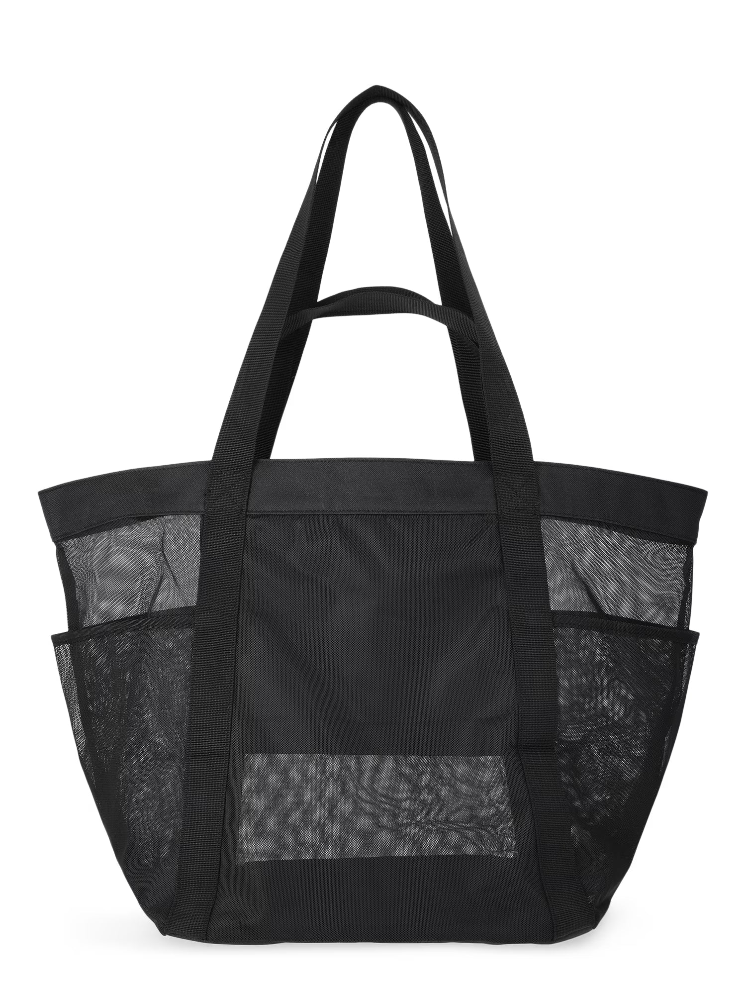 Women'S Mesh Tote Bag, Black