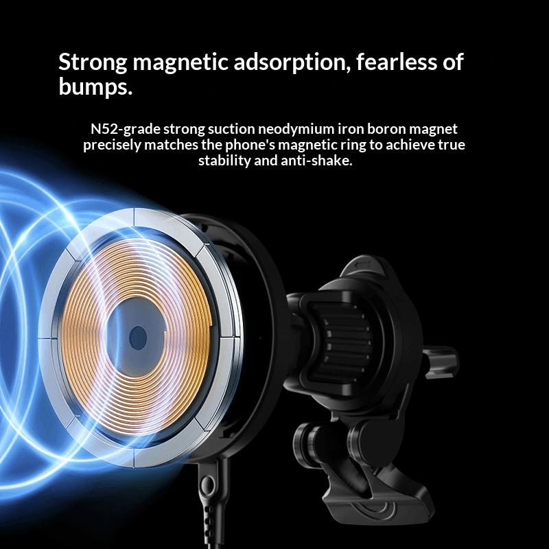 QI2.0 Car Magnetic Wireless Charger