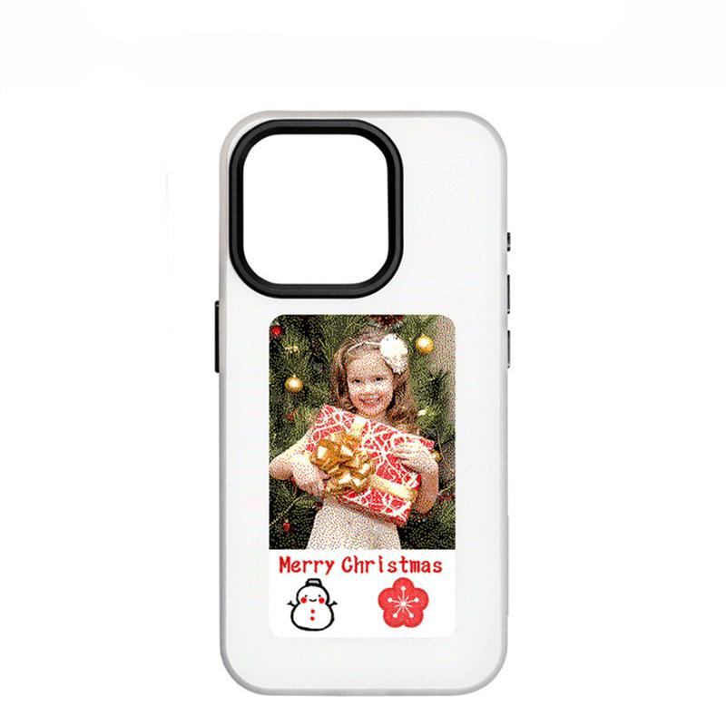 E-Ink Smart Phone Case – Customizable Digital Display Protective Case for iPhone
