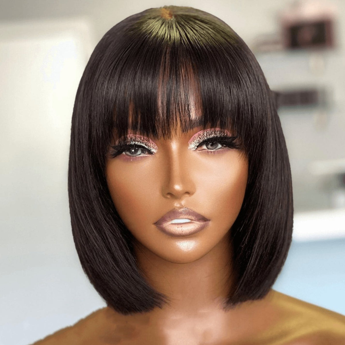 Su Bob'S Human Hair Lace Wig
