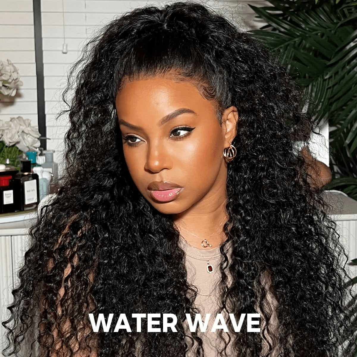 [360 Glueless Wig] OQ HAIR Pre-Cut Lace Kinky Straight 360 Full Lace Frontal Glueless Wig with Invisi Drawstring Pre Plucked Human Hair Wig #Summervibes