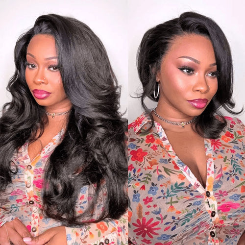 [360 Glueless Wig] OQ HAIR Pre-Cut Lace Kinky Straight 360 Full Lace Frontal Glueless Wig with Invisi Drawstring Pre Plucked Human Hair Wig #Summervibes