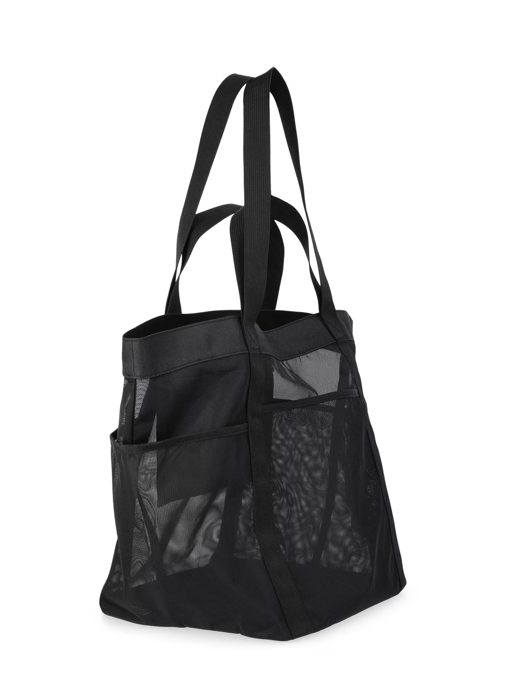 Women'S Mesh Tote Bag, Black
