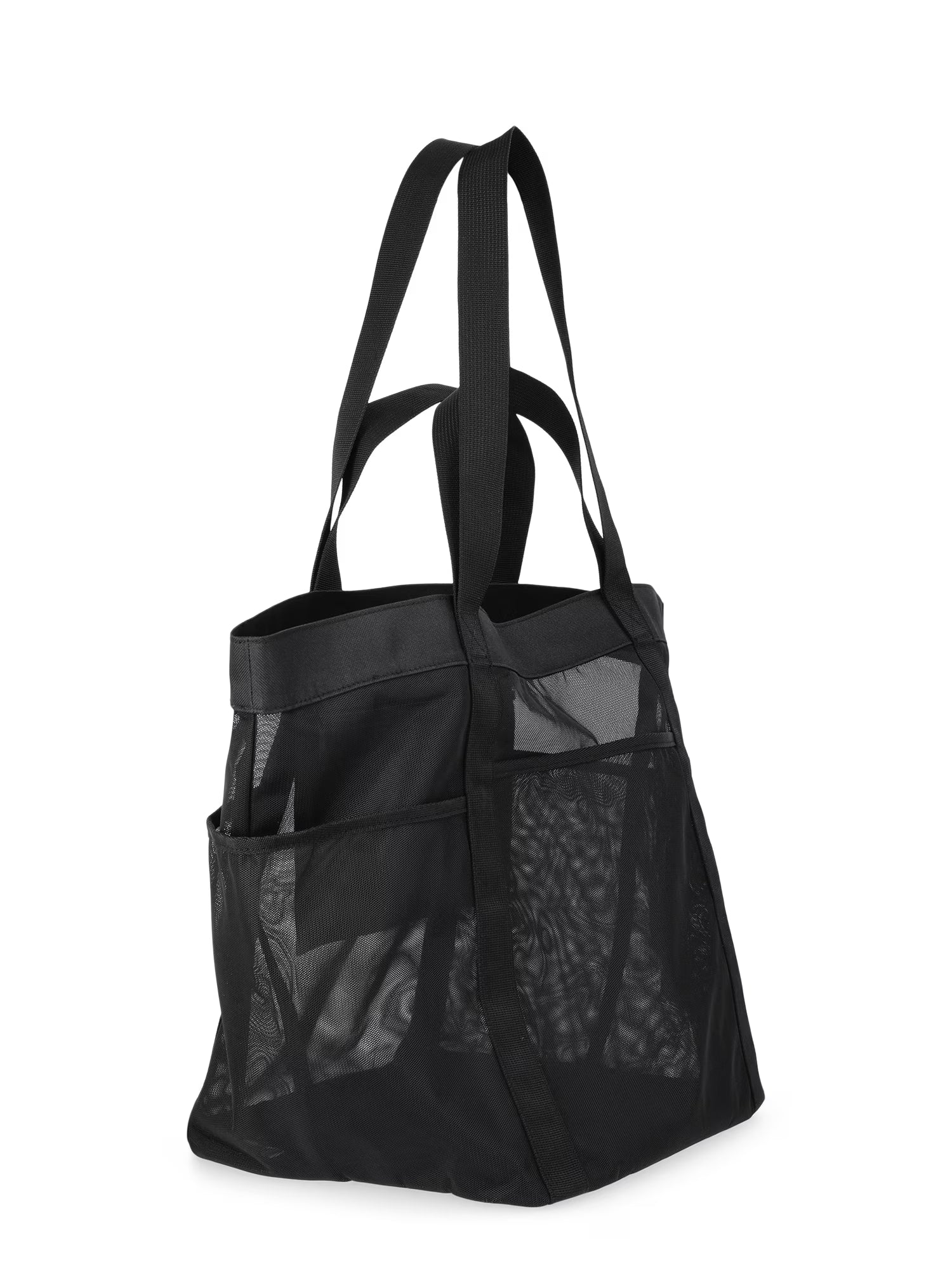 Women'S Mesh Tote Bag, Black