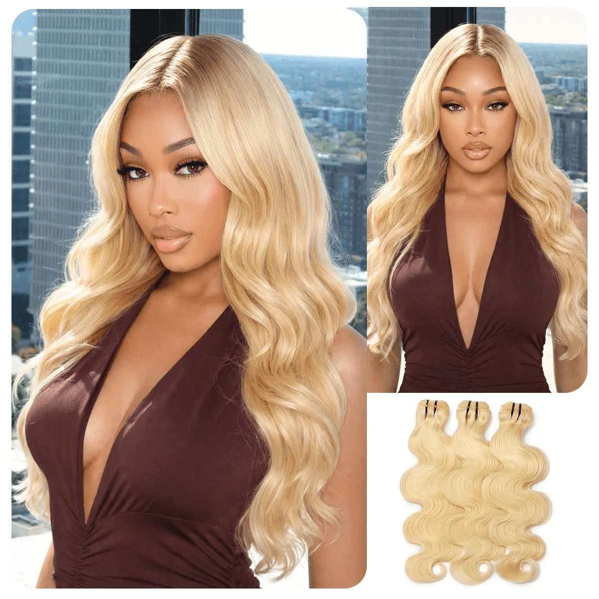 [Wequeen] Budget Friendly 10A Grade 12"-30" Brazilian Virgin 100% Human Hair Body Wave Burmese Curly Straight Deep Wavy Quick Weave Sew In/Glue in Viral Hair Bundles Real Hair Extensions