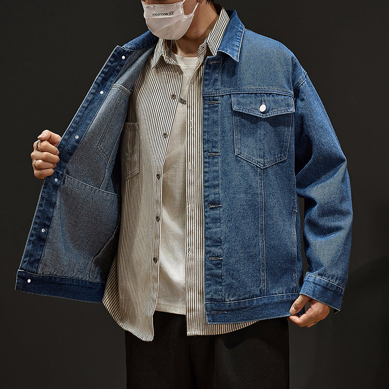 Denim Jacket Clothes Coat for Men