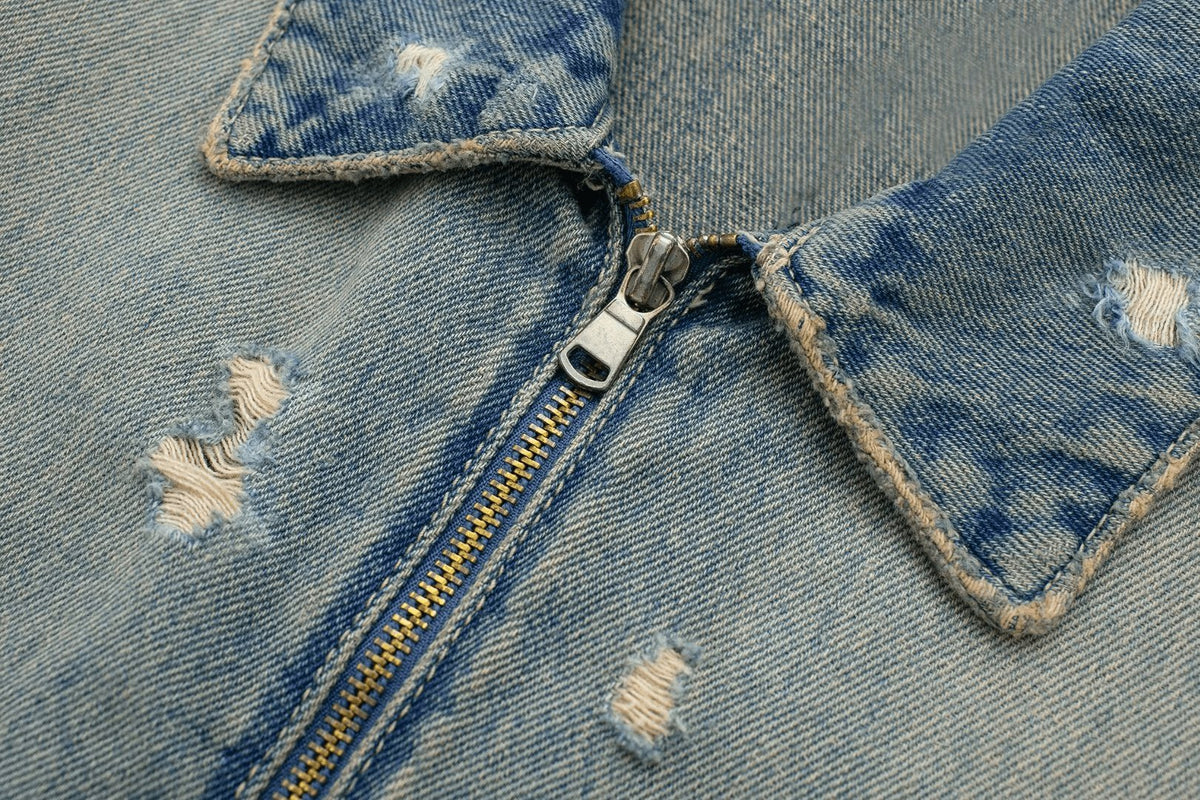 Denim Short Jacket Women'S Clothing
