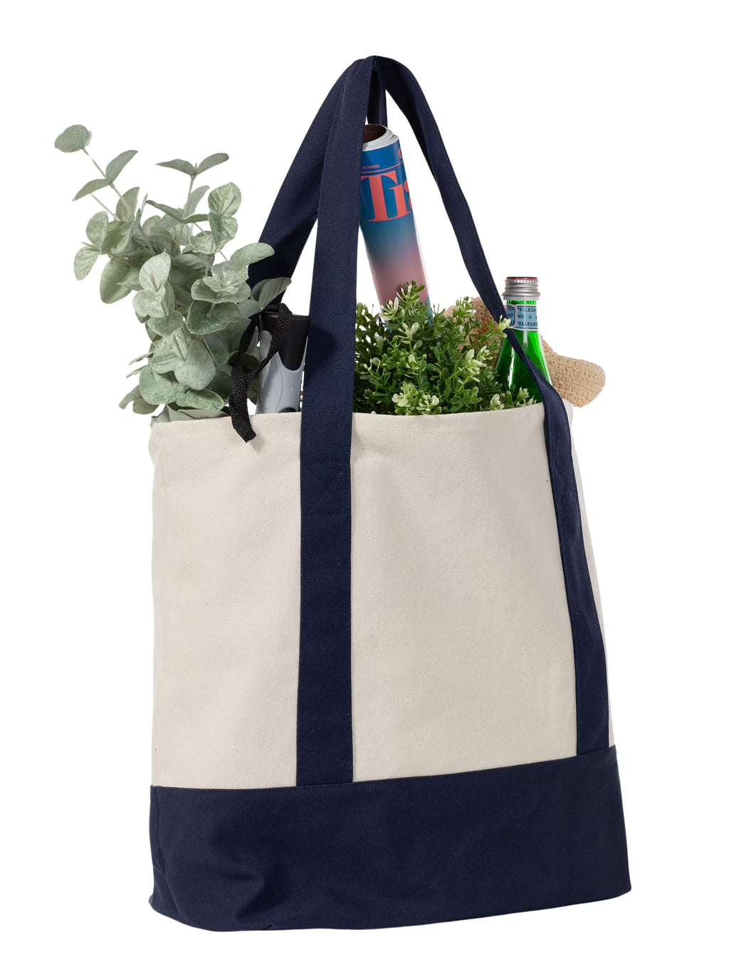 Canvas Tote Bag, Reusable Grocery Bag, Shopping Bag Eco-Friendly
