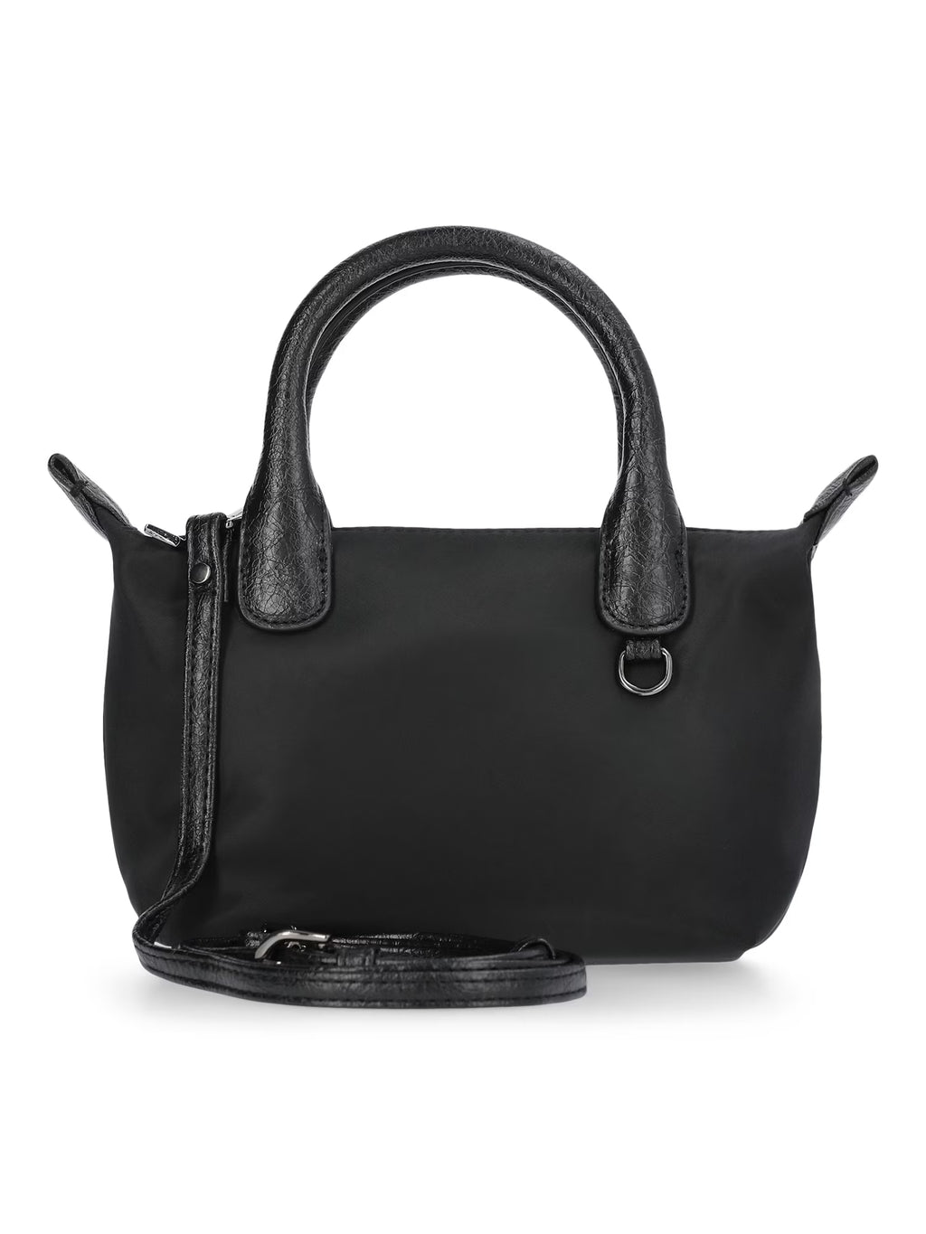 Women'S Mini Tote Crossbody Bag, Black