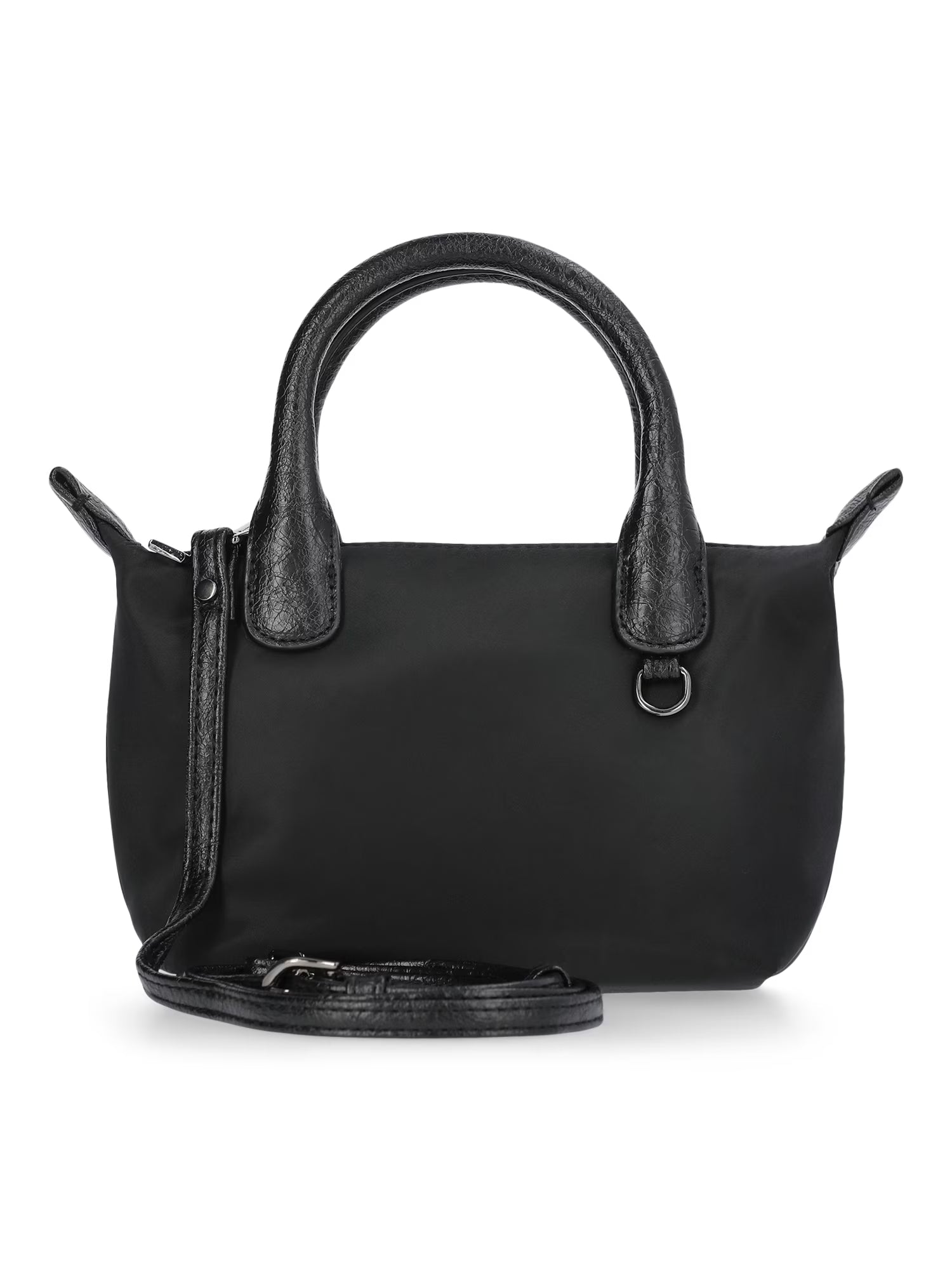 Women'S Mini Tote Crossbody Bag, Black