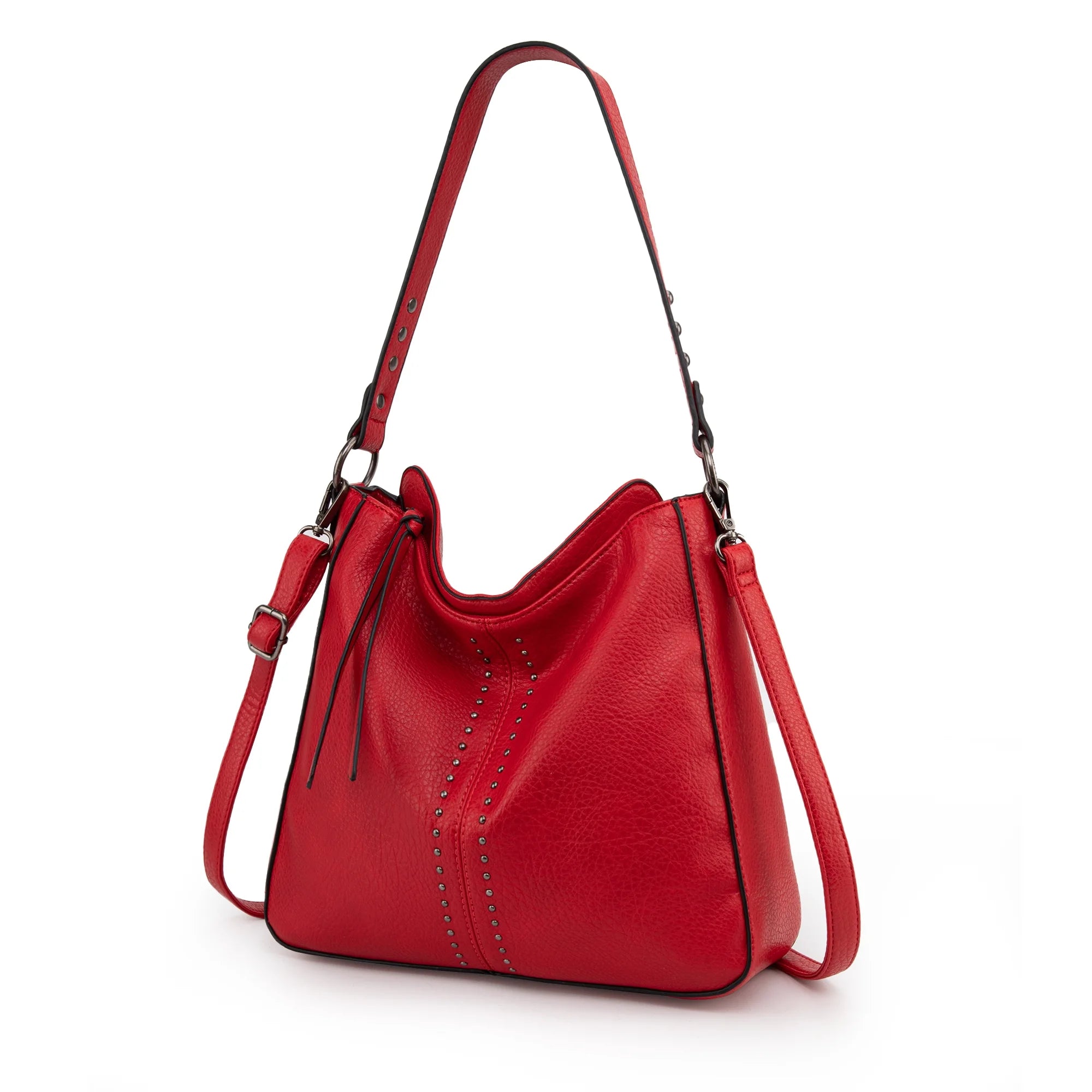 Women's Hobo Shoulder Bag Chic Crossbody Handbag with Adjustable Strap