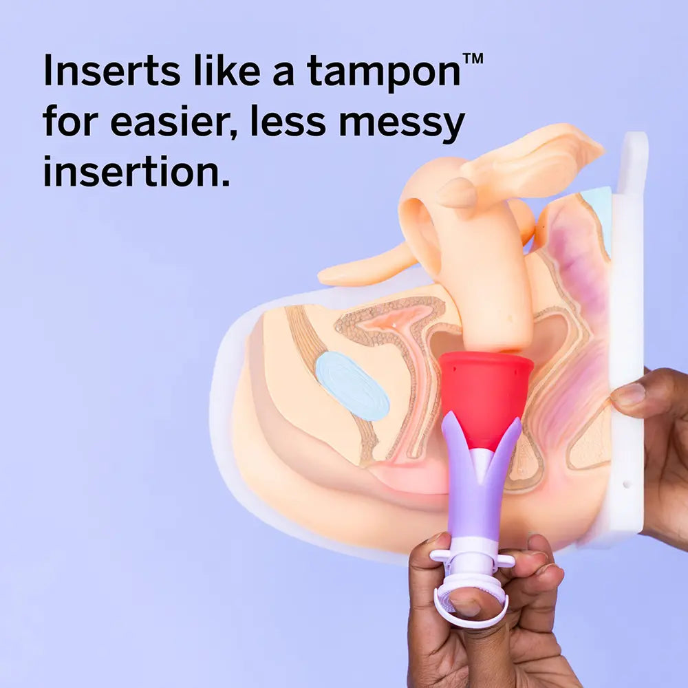 Pixie Menstrual Cup Starter Kit – Medical-Grade Silicone Reusable Period Cup Kit for Women, Tampon Alternative