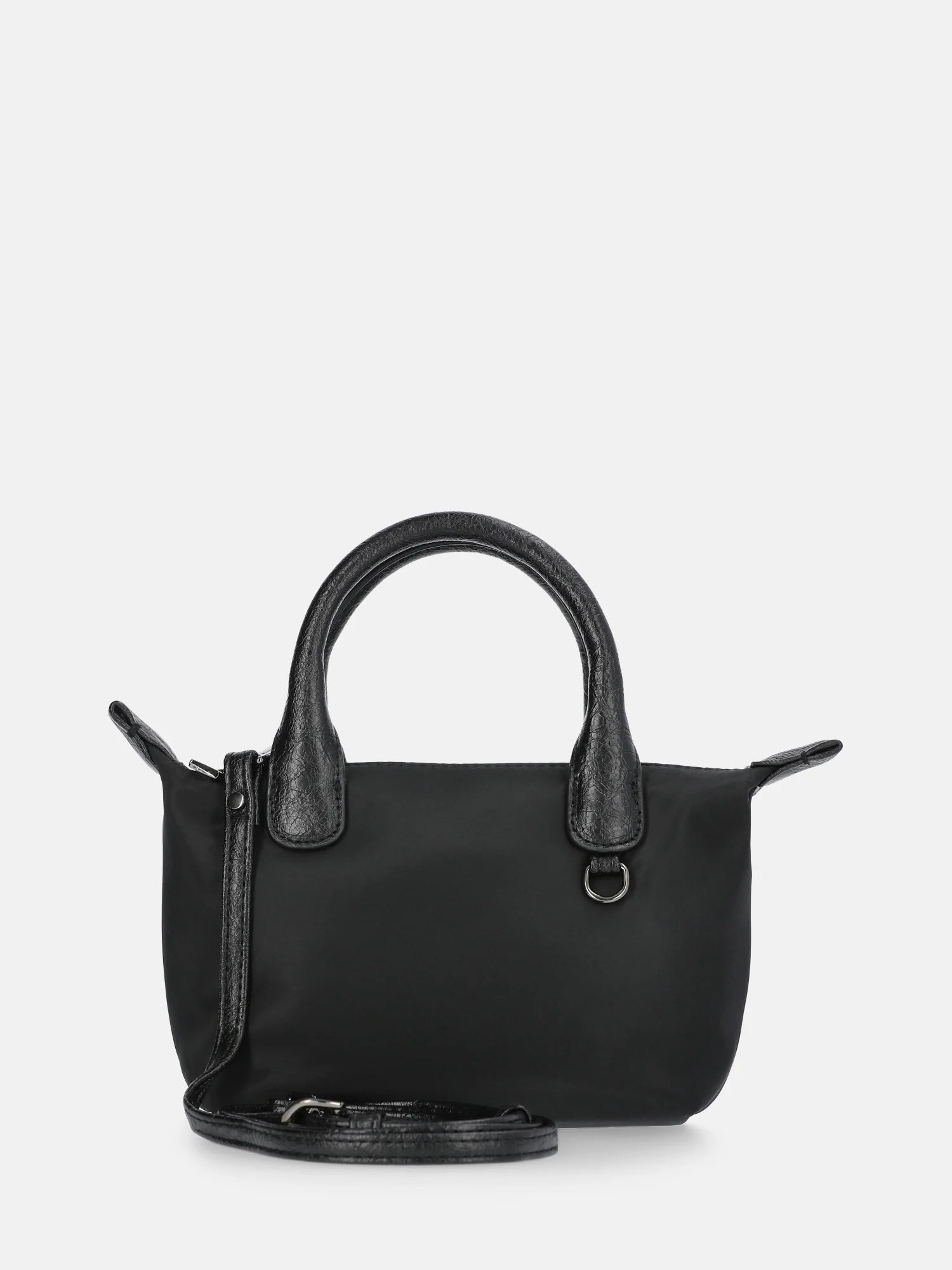 Women'S Mini Tote Crossbody Bag, Black