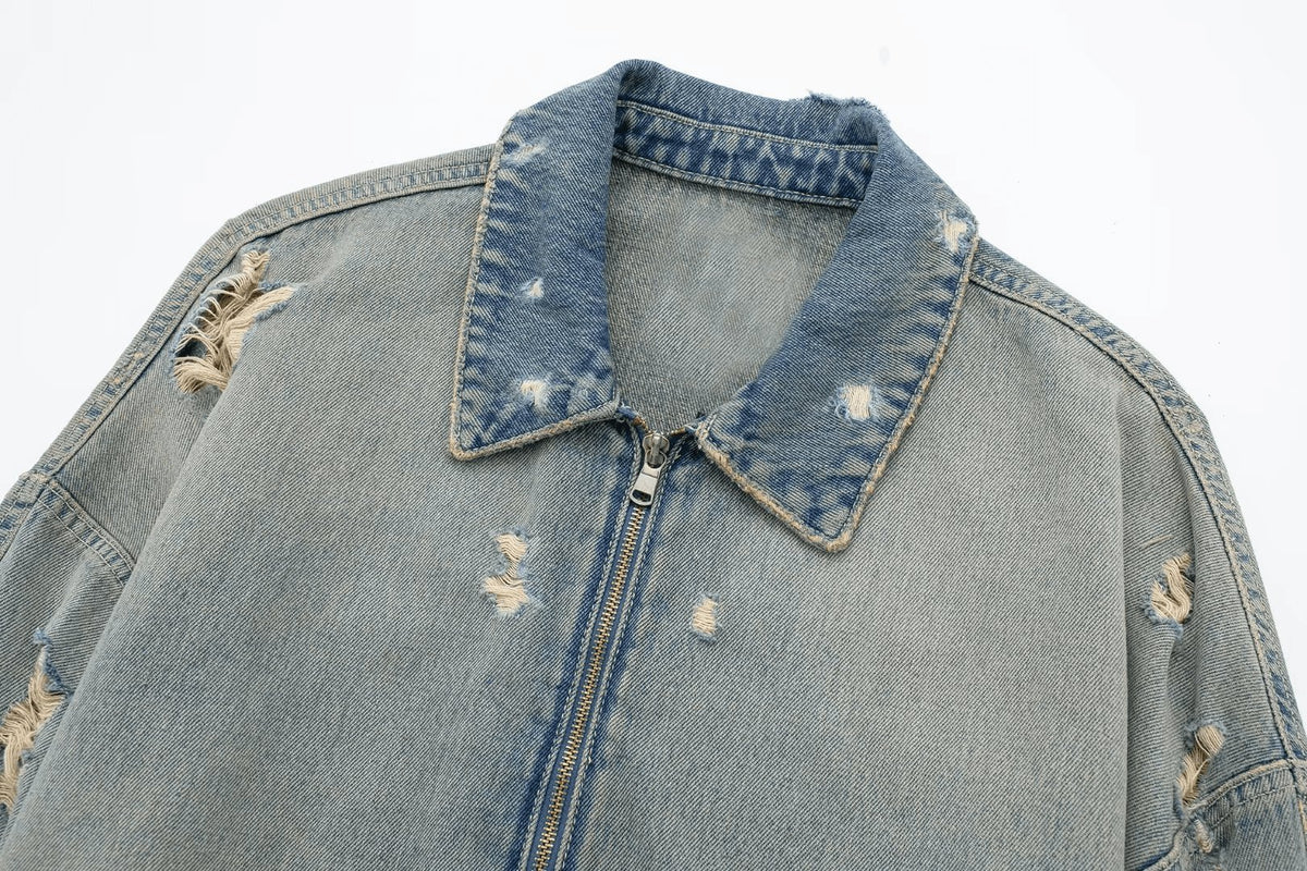 Denim Short Jacket Women'S Clothing