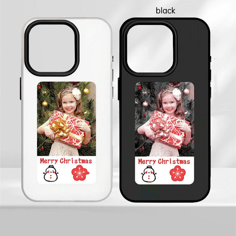 E-Ink Smart Phone Case – Customizable Digital Display Protective Case for iPhone
