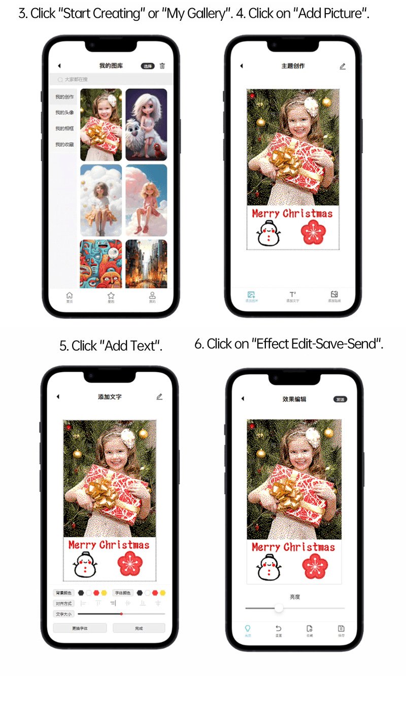 E-Ink Smart Phone Case – Customizable Digital Display Protective Case for iPhone