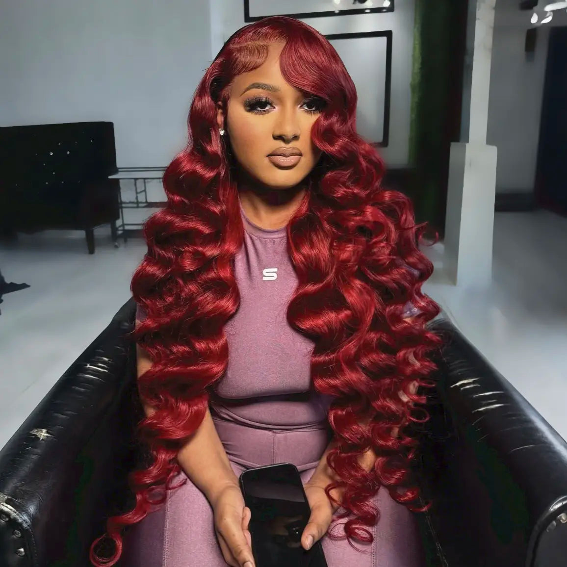 STERLY #99J Body Wave Wig 200% Density Burgundy 13X6 Full Frontal Human Hair Wigs Natural Black Front Wigs #4 Chocolate Brown Smooth Lace Wig Colored Beginner Friendly Wig Pre Plucked Pre Cut Wig #Tiktokshopsummersale