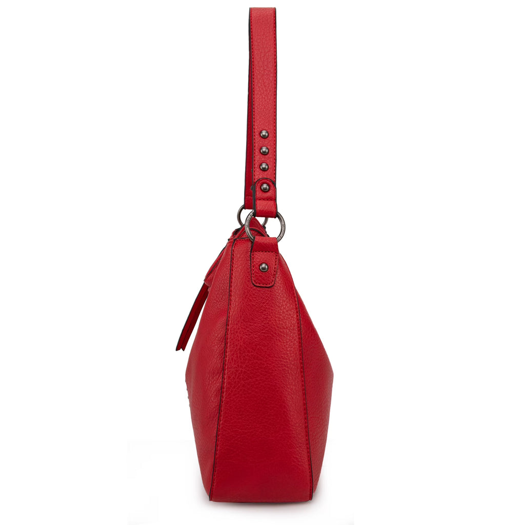 Women's Hobo Shoulder Bag Chic Crossbody Handbag with Adjustable Strap