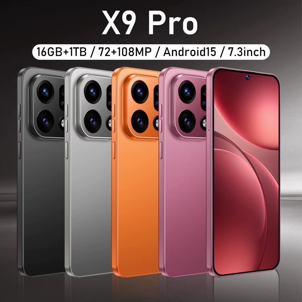 X9 Pro 5G Smartphone 16GB 256GB 108MP Camera 8000mAh Unlocked