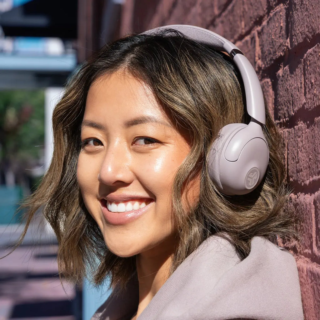 JLab GO Lux ANC Wireless On-Ear Headphones – Hybrid Noise Canceling, Bluetooth 5.4, 70+ Hour Battery, Foldable