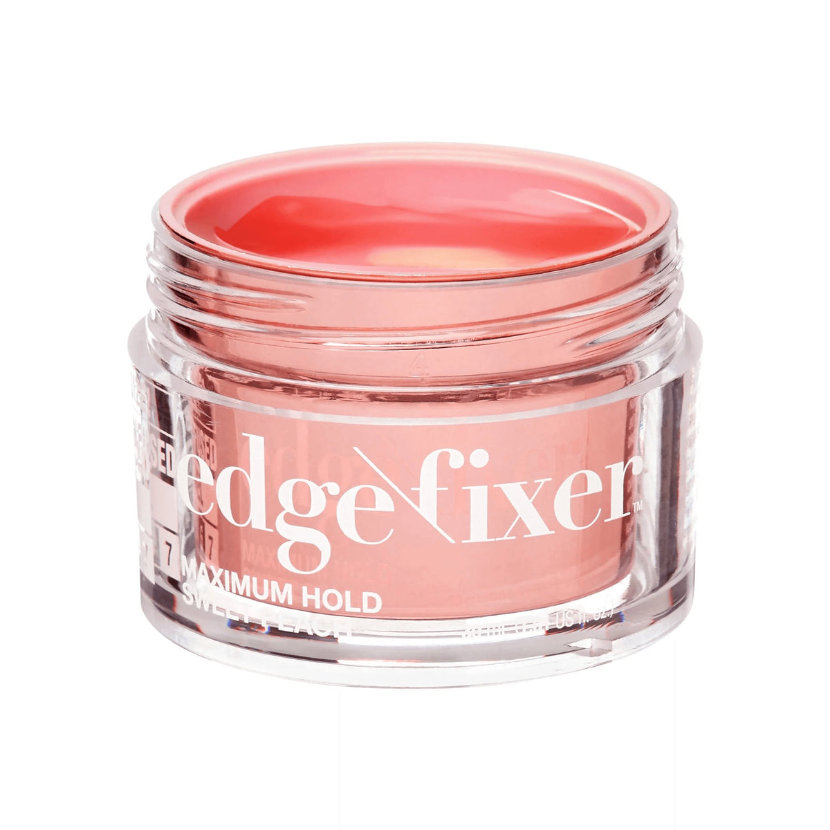 Maximum Hold Edge Fixer Hair Styling Gel, Sweet Peach, 1.01 Fl Oz
