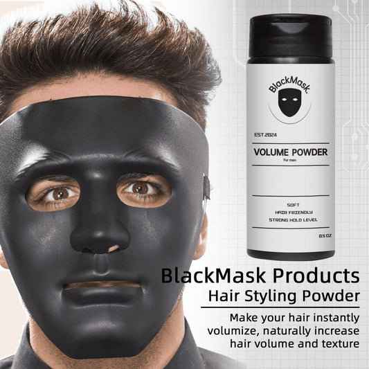 Blacksmak Hair Styling Powder for Men, Strong Hold, Volume & Texture