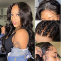 Body Wave 4x4 HD Lace Front Human Hair Wig Glueless 180% Density