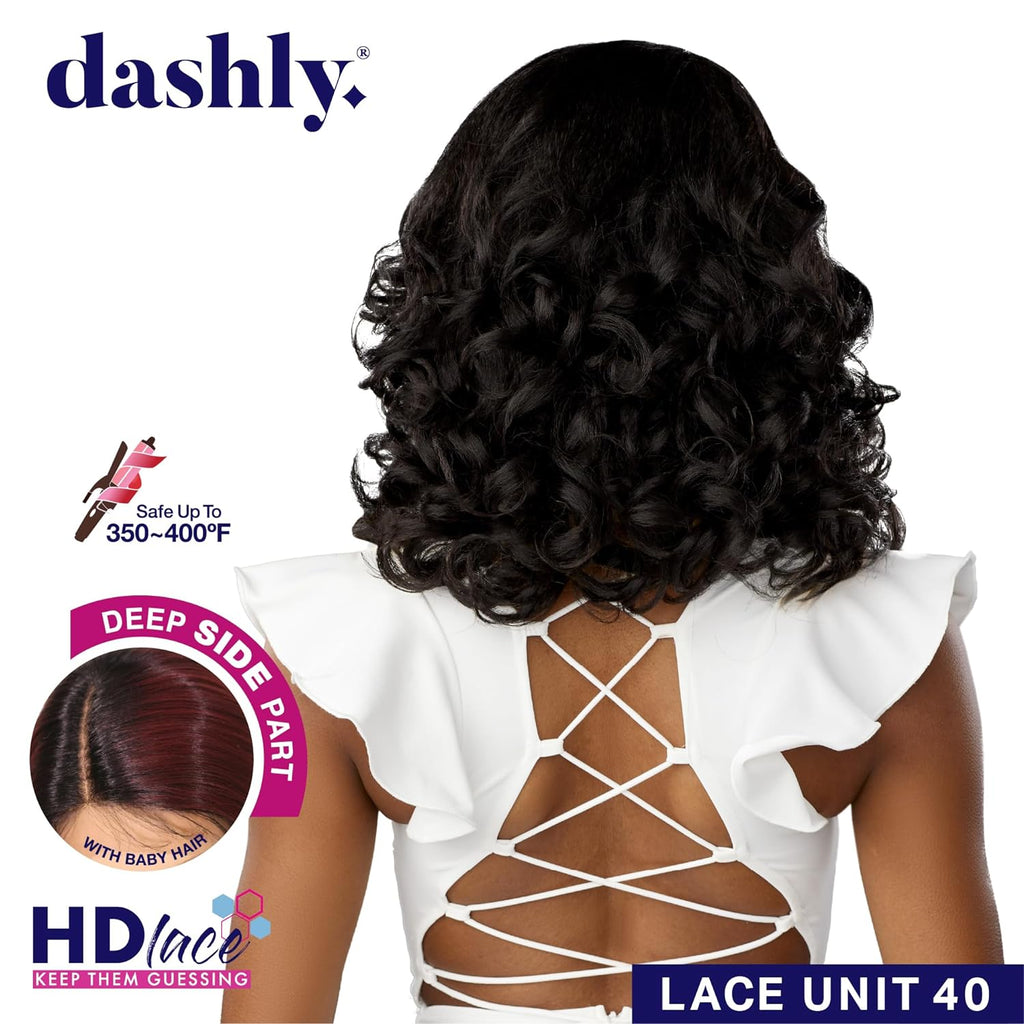 Dashly Synthetic HD Lace Front Wig - LACE UNIT 40