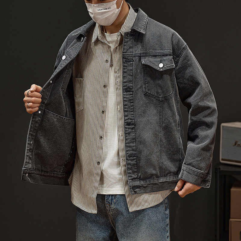 Denim Jacket Clothes Coat for Men