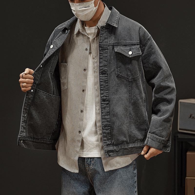 Denim Jacket Clothes Coat for Men