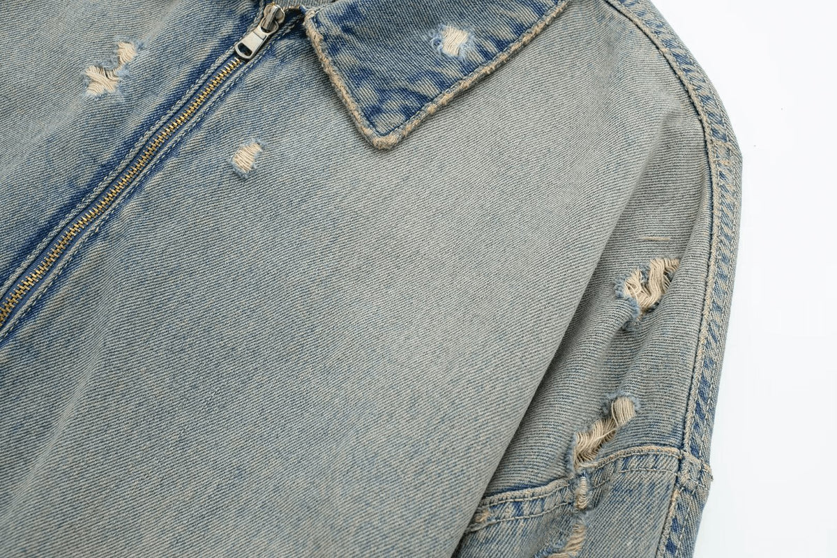 Denim Short Jacket Women'S Clothing