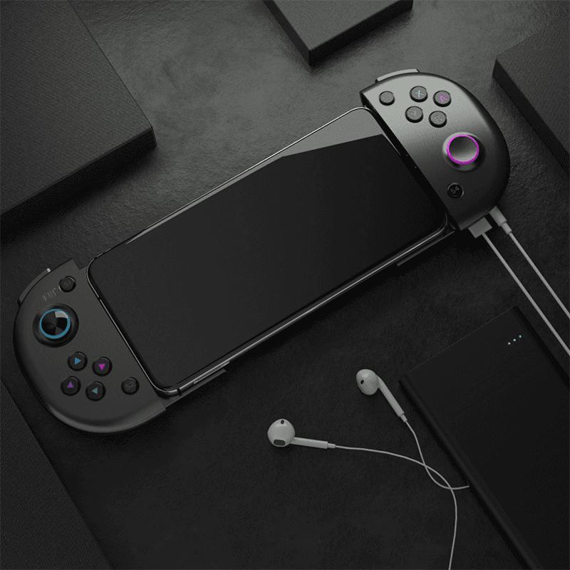 One-Handed Mobile Gaming Controller Multi-Interface Phone Gamepad