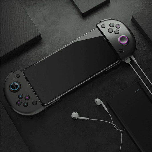 One-Handed Mobile Gaming Controller Multi-Interface Phone Gamepad