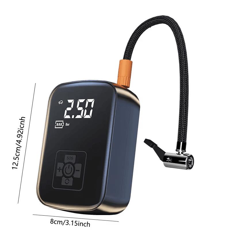 Wireless Portable Tire Inflator Air Compressor Pump for Car & Bike