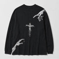 Touch of God Waffle Knit Long Sleeve