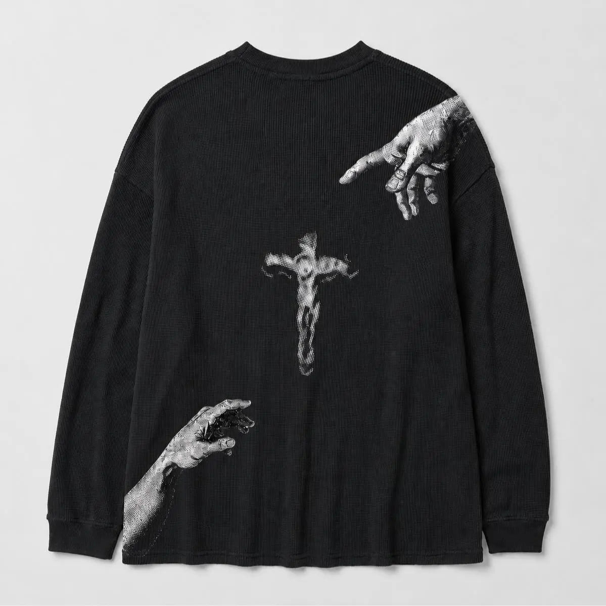 Touch of God Waffle Knit Long Sleeve