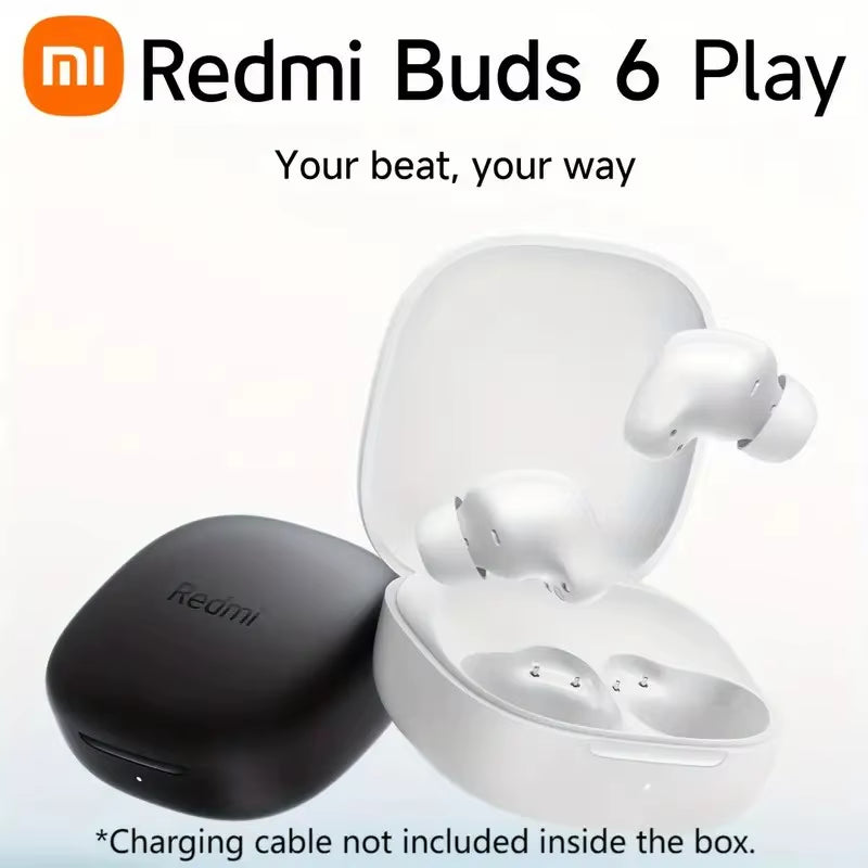 Redmi Buds 6 Play Wireless Earbuds Bluetooth 5.4 AI Noise Canceling