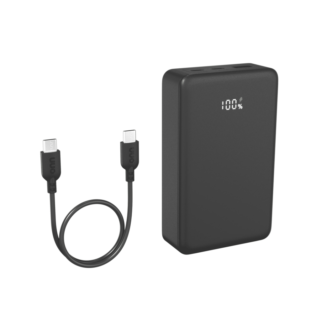 20,000mAh Fast Charging Power Bank 20W USB-C Dual Ports LED Display